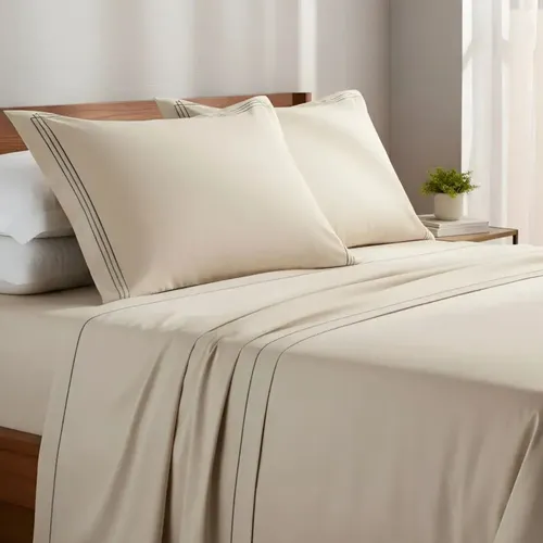 Jogo Cama King Alícia 400 Fios Bordado Inglês Super Macio