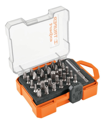 Set Juego 31 Piezas Puntas Ph Plana Hex Torx Truper 11887