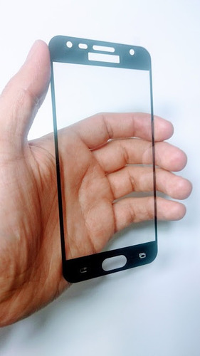 Vidrio Curvo Protector Samsung Galaxy J5 Prime Con Flash