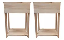 Comprar Combo Mesas De Luz Recibidora X2 Muebles Especiales