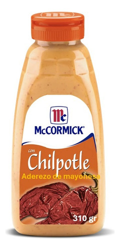 Mayonesa Mccormick Aderezo Con Chipotle Squeeze 310 Gr