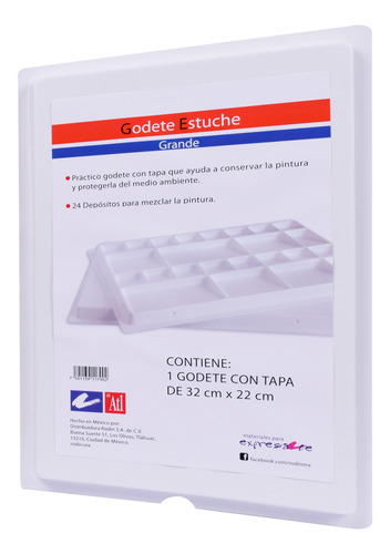 Godete Estuche Con 24 Cavidades Atl