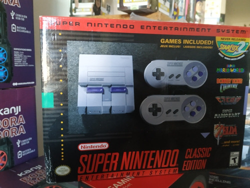 Consola Nintendo Super Nes Classic Edition  Nueva En Caja