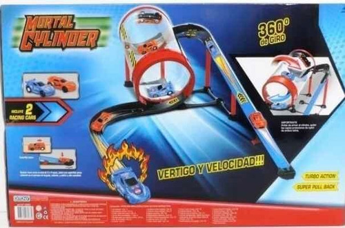 Pista De Autos 360^ Mortal Cylinder . Duendes Y Princesas