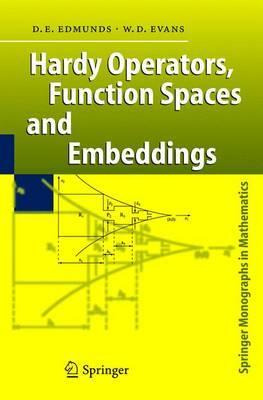 Libro Hardy Operators, Function Spaces And Embeddings - D...