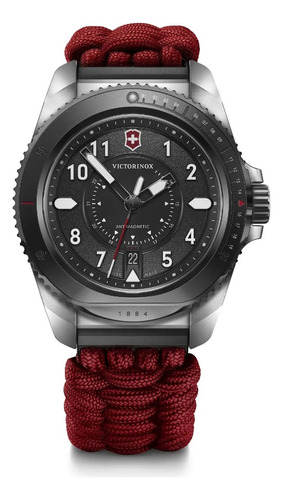 Reloj Journey 1884 43, Correa De Paracord Rojo, Victorinox