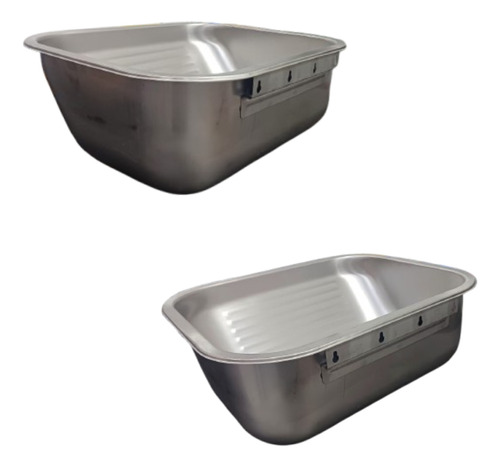 Tanque Inox Fixação Em Parede 50x40 Fosco Escovado
