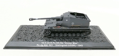 Miniatura Diecast 1/72, 10.5 Cm Dicker Max, Stalingrado 1942