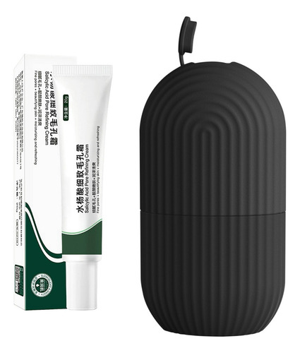 W Facial Ice Roller +limpiador En Gel Para Reducir Los Poros