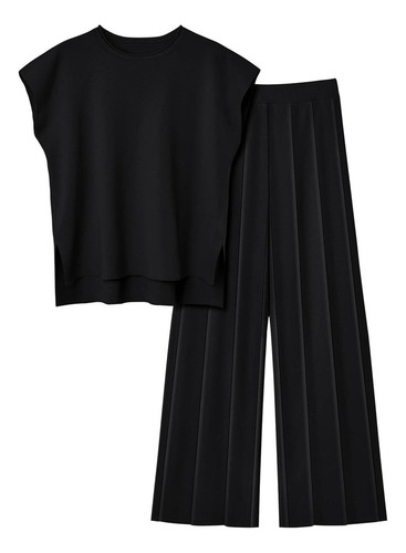 Para Generic Conjunto Casual De Punto De 2 Piezas