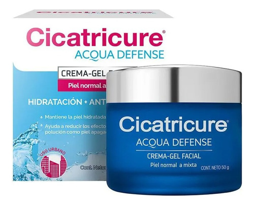 Cicatricure Acqua Defense Gel Crema Facial Hidratante 50gr