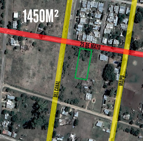 Terreno En Venta - 1450mts2 - Carmen De Areco