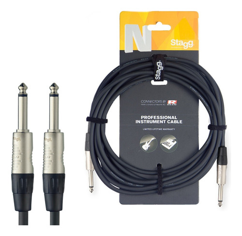Cable Stagg Plug-plug 6 Mts Ngc6 Profesional