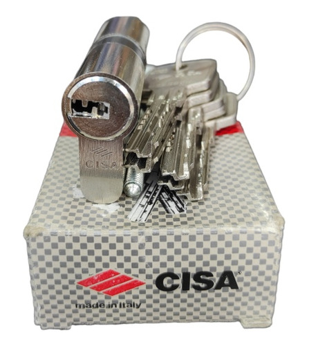 Cilindro De Embutir Cisa Perita De Seguridad M11 Astral 60mm