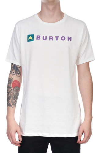 Remera Manga Corta Burton Vaultain Horizontal Pop