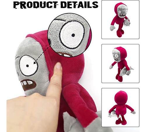 2025 10 Peças De 1 E 2 Brinquedos De Pelúcia Pvz De Pelúcia