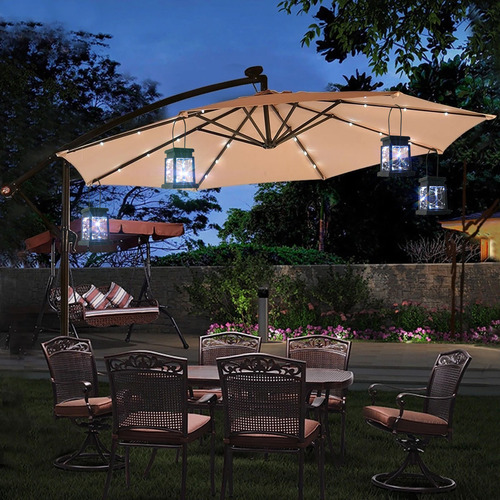 Linterna Colgante De Cadena Para Acampar Al Aire Libre, Led,