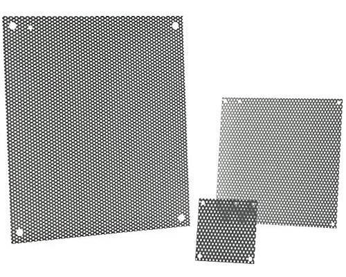Panel Perforado Calibre 16 Acero Gris Nema Tipo 1 Recinto In