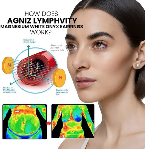 6×pcs Pendientes Magnéticos Acupresión For Adelgazar