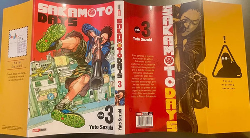 Sakamoto Days 3 4 5 - Manga Panini - Pack Español