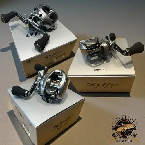 Carretilha Shimano Stile 101xg 2025 Esquerdo 8.9:1 Japan