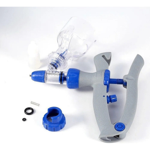 Inyector Veterinario De 5 Ml, Jeringa De Recarga Automática