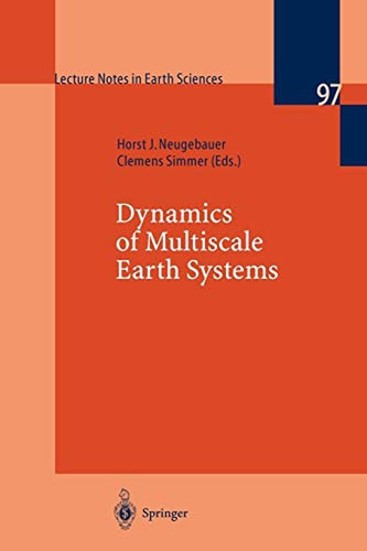 Dynamics Of Multiscale Earth Systems (libro En Inglés)