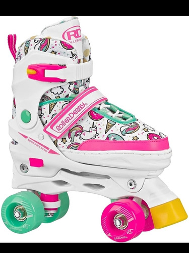 Patines Roller Derby Niñas Ajustables Talla 30-33 