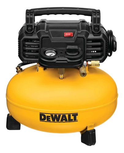 Compresor De Aire Tipo Panqueque Dewalt, 6 Galones, 165 Psi