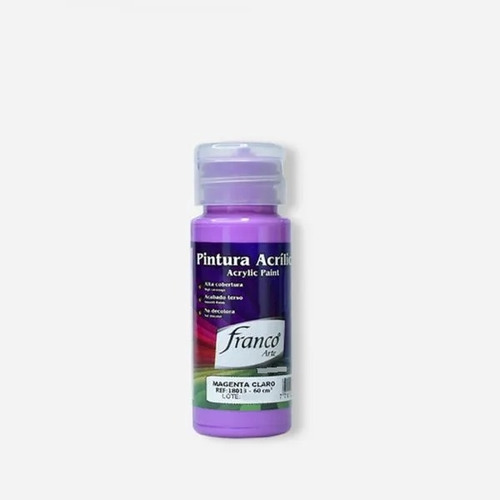 Pintura Al Frio Fusión Color X60 Ml Magenta