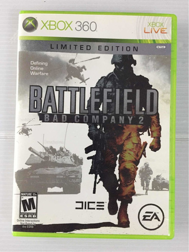 Battlefield Bad Company 2 Xbox 360