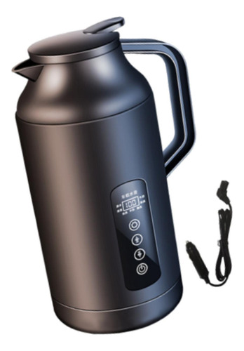 Hervidor De Acero Inoxidable De 1,5 L, 12v, 24v, Sin Base