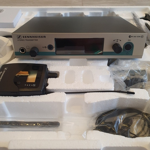 Imagen 1 de 4 de Sistema Inalámbrico De Monitoreo In Ear Sennheiser Ew-300 G3