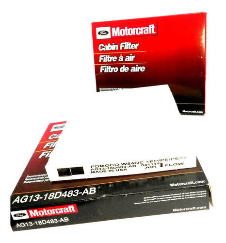 Filtro Aire Acondicionado Ford Explorer 3.5 Motorcraft Usa