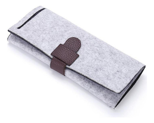 2 Bolsa Organizadora De Almacenamiento De Joyas De Gris