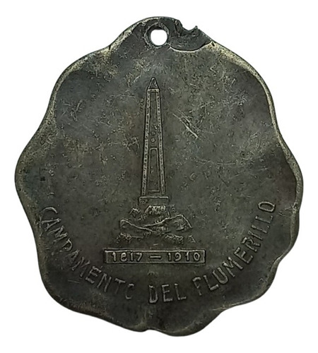 Medalla Campamento El Plumerillo 1910 (ref 101)
