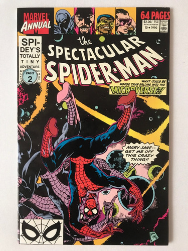 Peter Parker Spectacular Spiderman Annual #10 Marvel Comics (Usado)