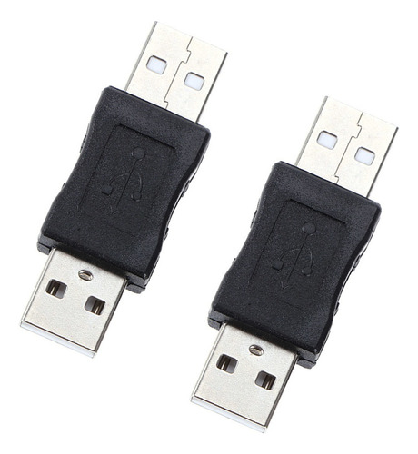 Cable Usb 2.0 Macho A De 2 Unidades, Conector Macho Usb Dobl