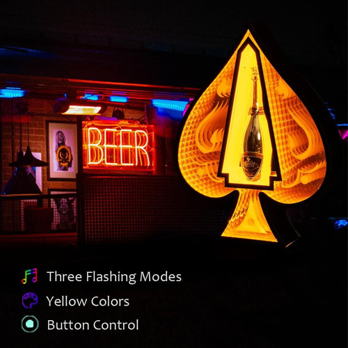 Estante De Pantalla De Licor Iluminado Led, Asignador De Bot