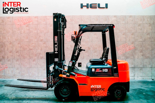 Autoelevador Heli Interlogistic Diesel 1800 Kg Nuevo 0 Km