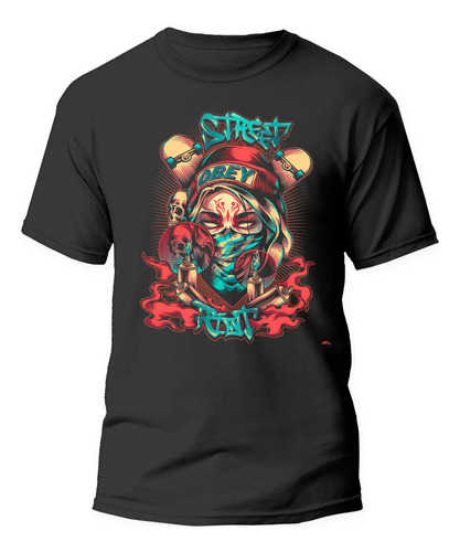 Polera - Skate Obey Gorra - Adulto 100% Algodón