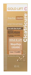Cicatricure Gold Lift Maquillaje Liquido Tono Claro 30ml