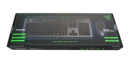 Kit Razer Teclado Español Cynosa + Mouse Abysus 3500dpi Usb