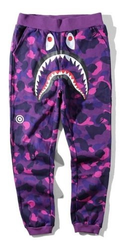 Zapatos De Hombre Fan Mouth Shark New Casual Pants