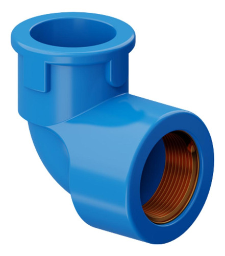 Joelho 90 Graus Soldável Pvc Azul Água Fria 1/2 20mm Tigre