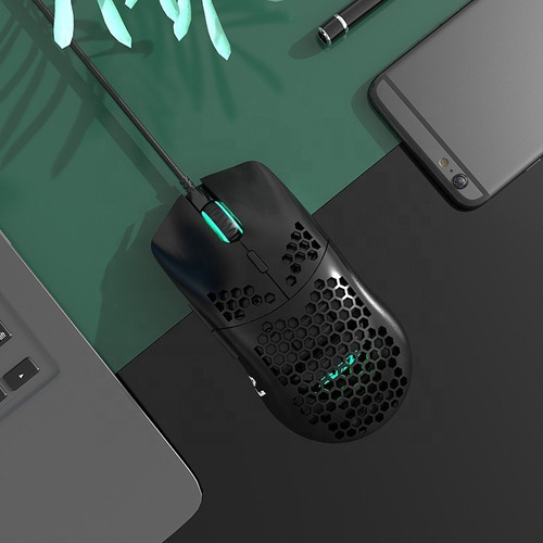 Imagen 3 de 3 de Mouse Gamer Ajazz Aj390r 10.000 Dpi - Negro