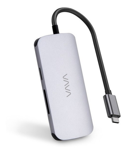 Hub Usb Tipo C Vava 9 Em 1 - Hdmi 4k Usb 3.0 Sd Card Rj45