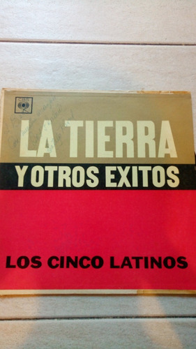 Los Cinco Latinos - La Tierra Firmado Raval - Vinilo Kktus