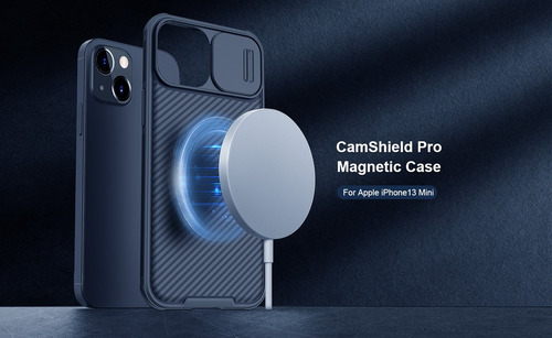 Imagem 7 de 8 de Capa Capinha Nillkin Camshield iPhone 13 Mini 13 13 Pro Max