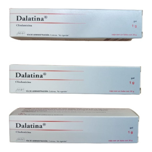 Dalatina Clindamicina Gel 3 Piezas